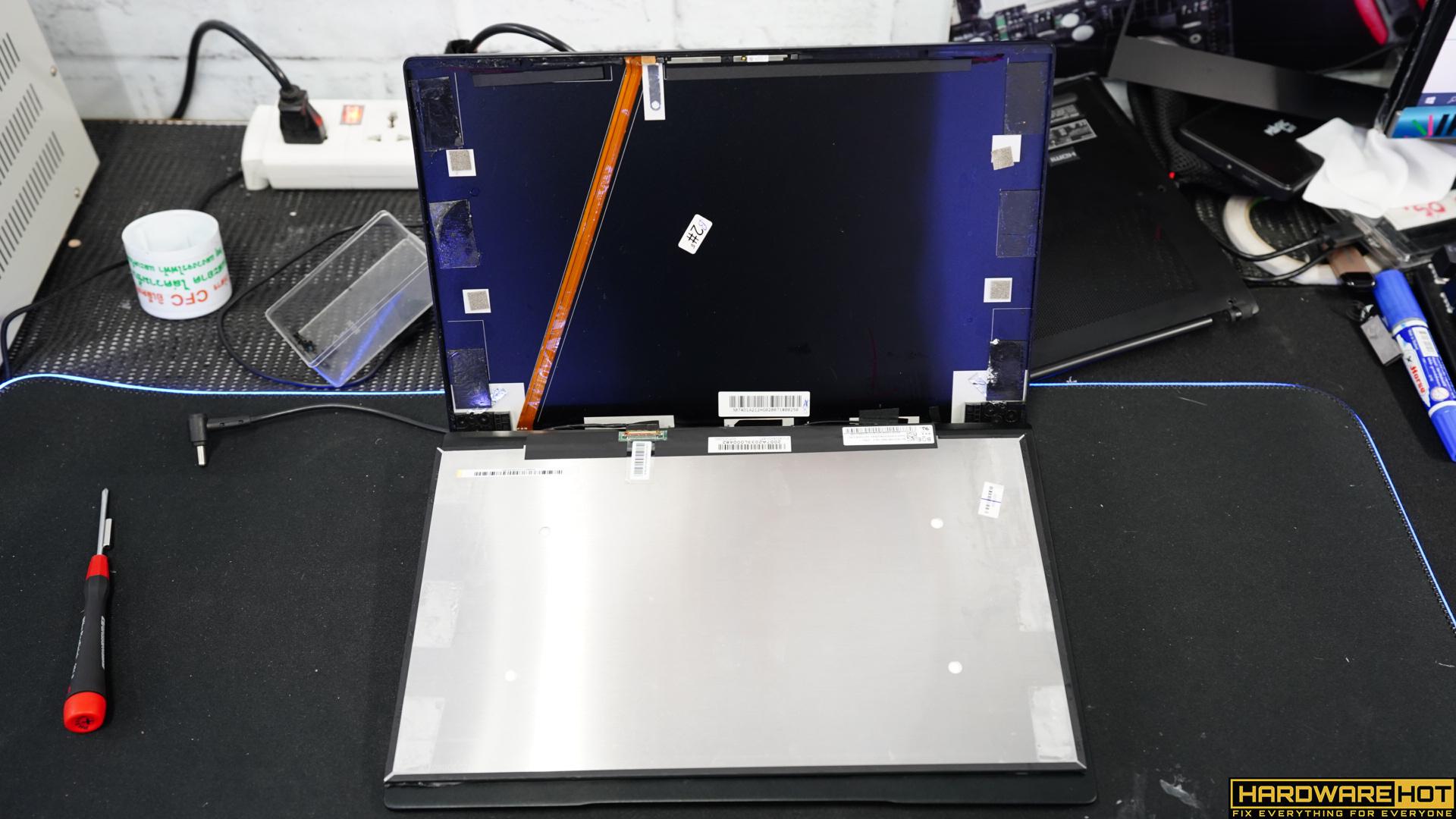 รับเปลี่ยนจอโน๊ตบุ๊ค MSI Modern 14 B4MW-005TH Model : MS-14DK อาการจอ ...