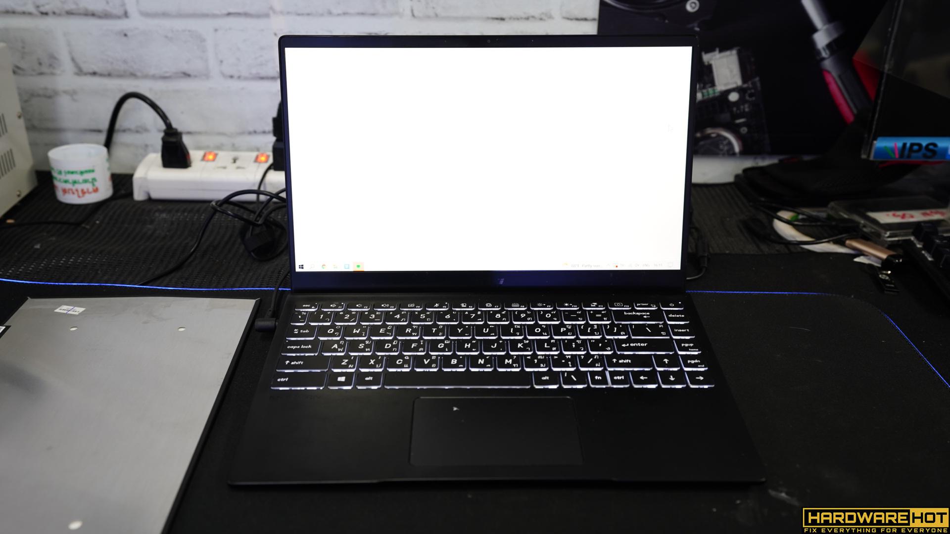 รับเปลี่ยนจอโน๊ตบุ๊ค MSI Modern 14 B4MW-005TH Model : MS-14DK อาการจอ ...